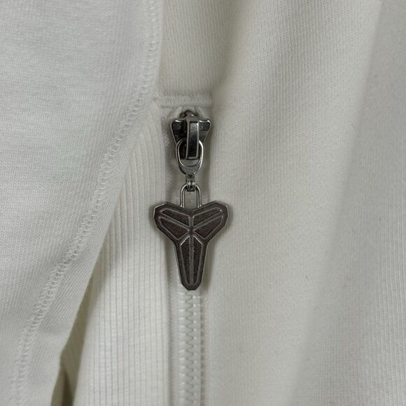 Nike Kobe Pullover Hoodie Men Size Large Tall Halo White HF0066-100 Black Mamba - Picture 3 of 10